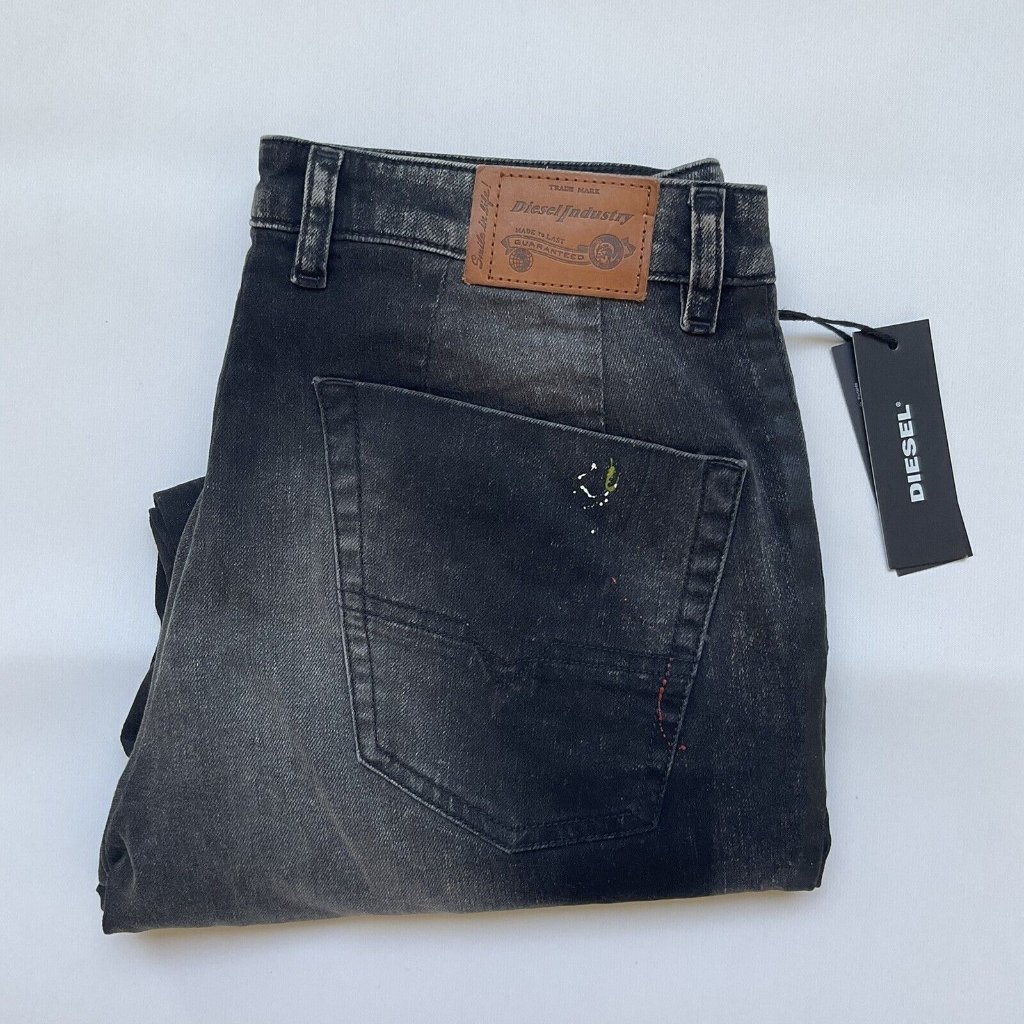 $116 Diesel Boy’s Prime Comfort Carrot Jeans Youth Size 16y